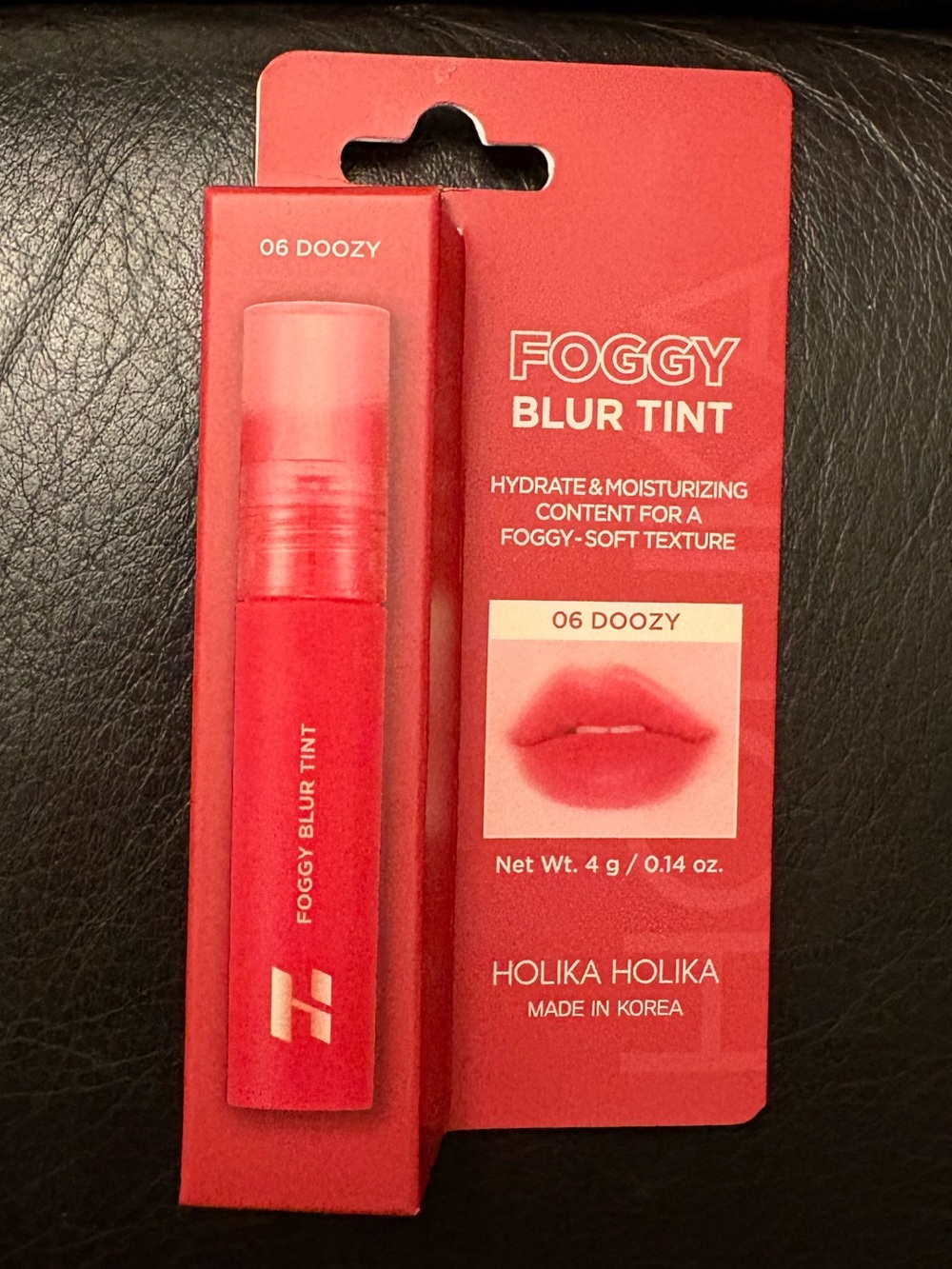 Holika Holika Foggy Blur Tint Lip Color - 06 Doozy (Red)